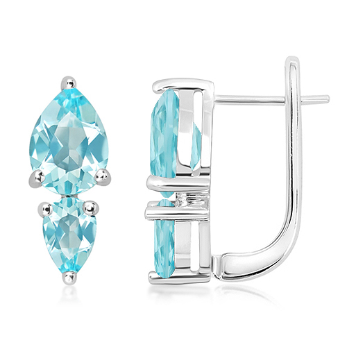 Серебряные серьги
