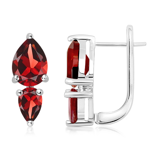 Серебряные серьги