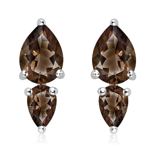 Silver earrings
