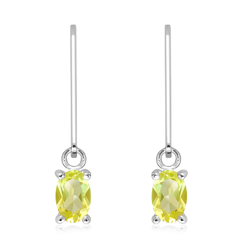 Silver earrings