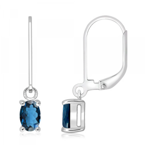 Silver earrings