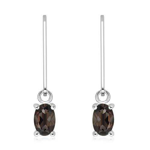 Silver earrings