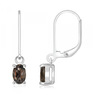 Silver earrings