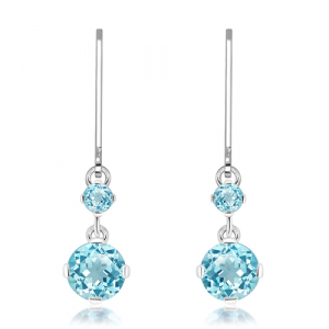 Silver earrings