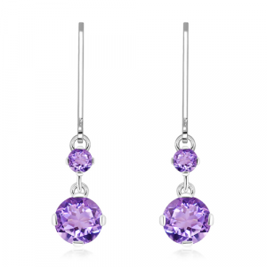 Silver earrings