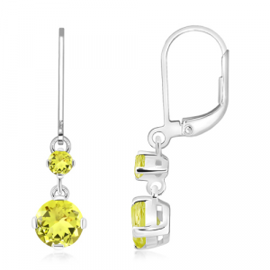 Silver earrings