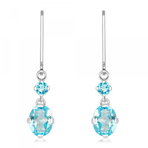 Silver earrings