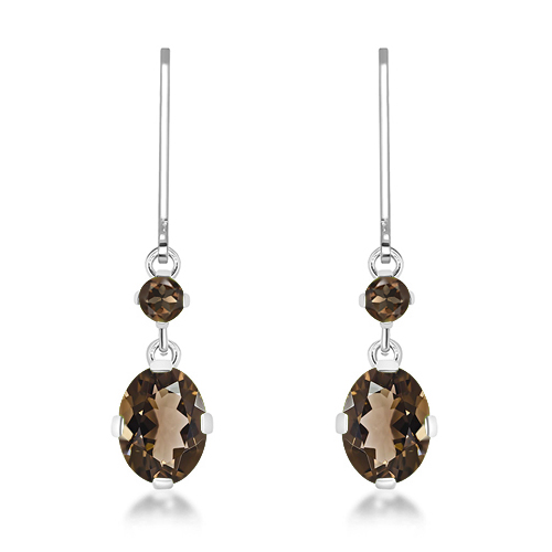 Silver earrings
