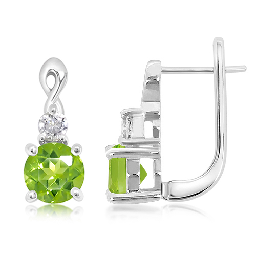 Серебряные серьги