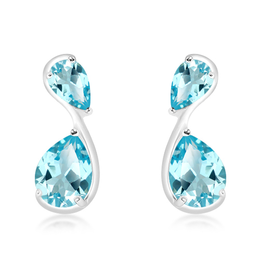 Серебряные серьги