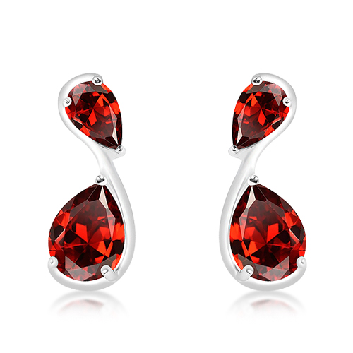 Серебряные серьги