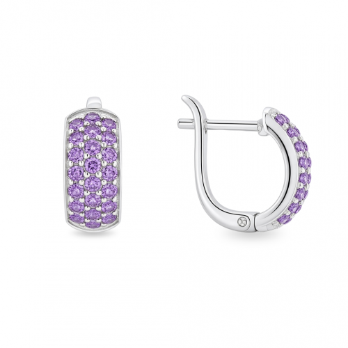 Silver earrings