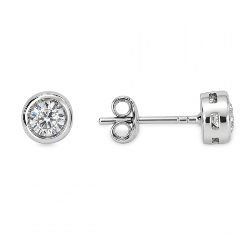 Silver earrings