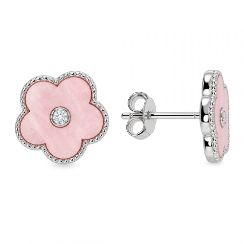 Silver earrings