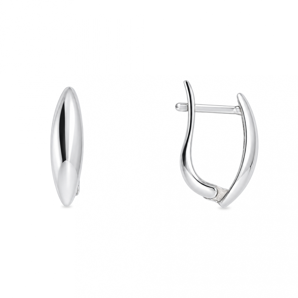 Silver earrings