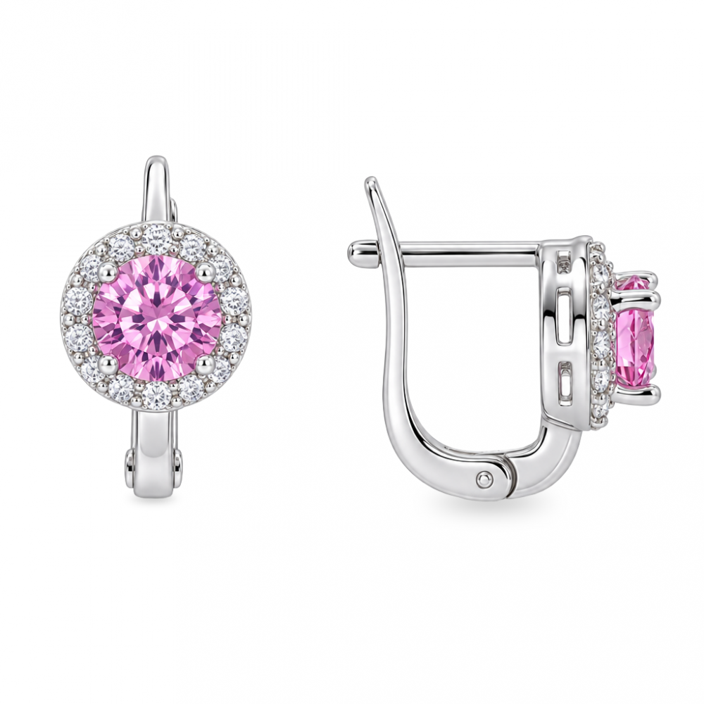 Silver earrings