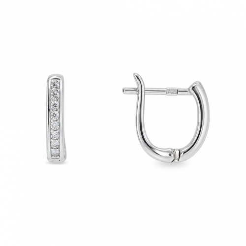 Silver earrings