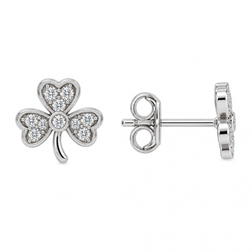 Silver earrings