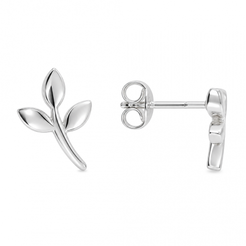 Silver earrings