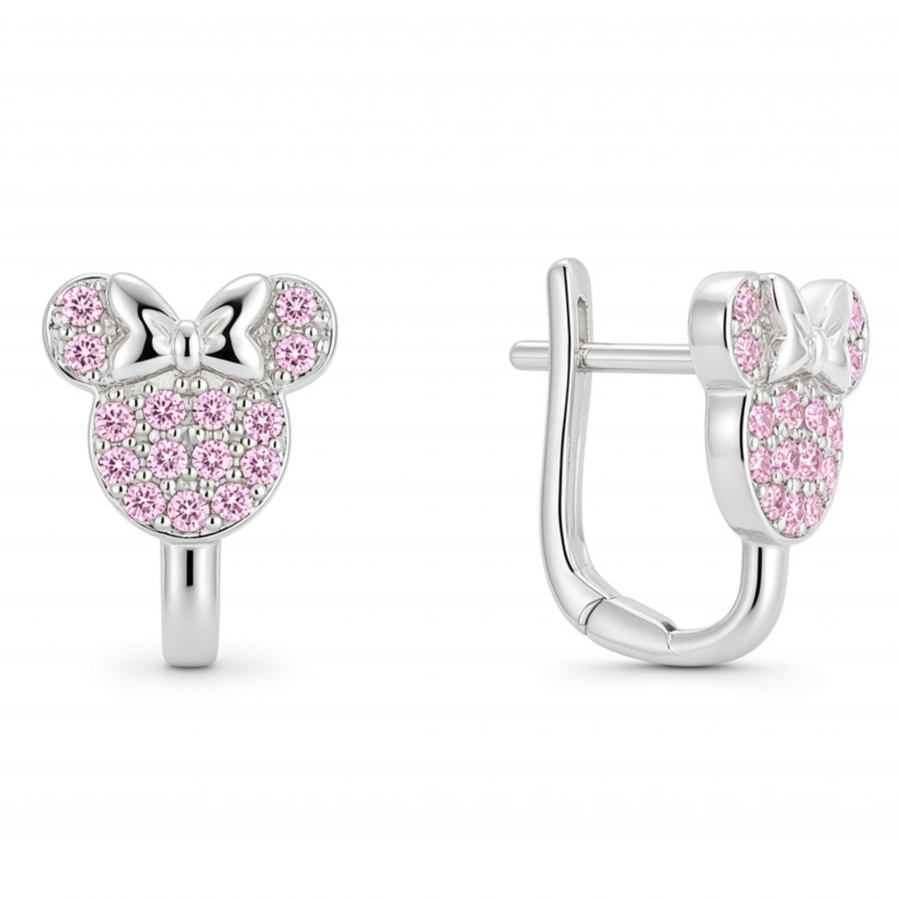 Серебряные детские серьги
