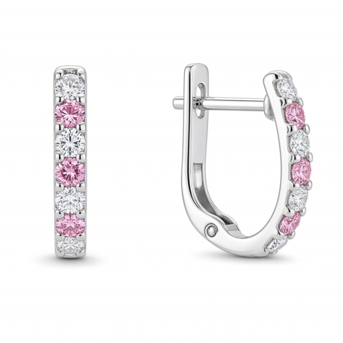 Silver earrings