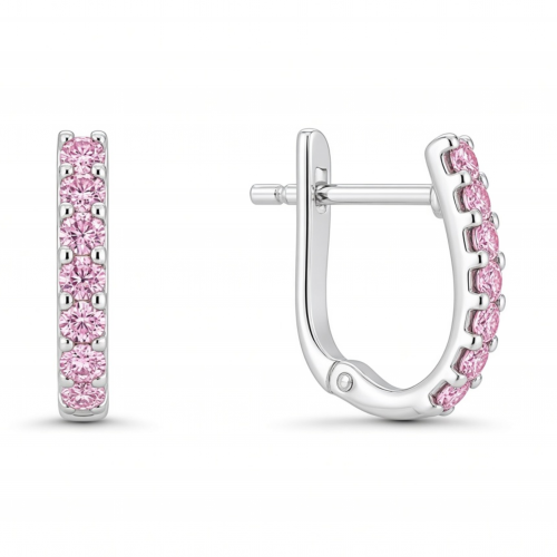 Silver earrings