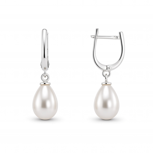 Silver earrings