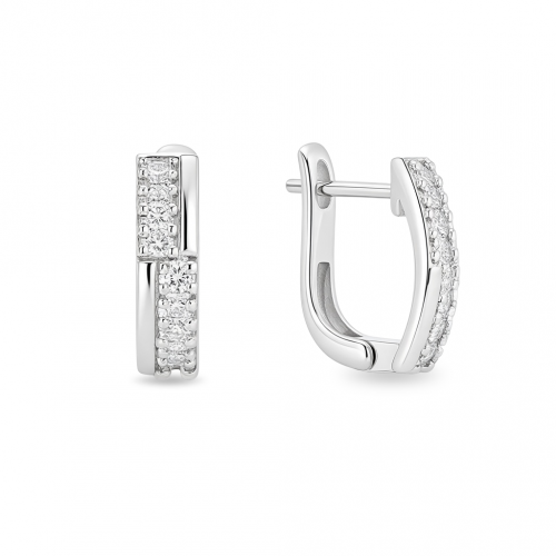 Silver earrings