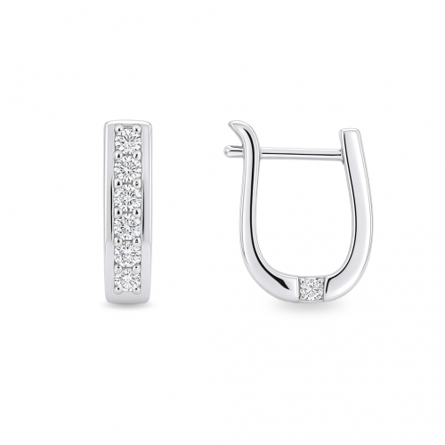 Silver earrings