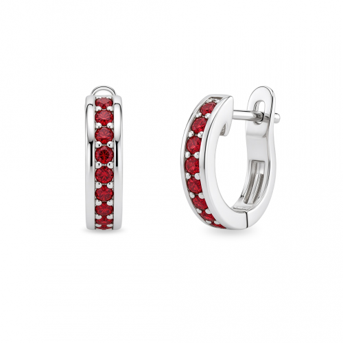 Silver earrings