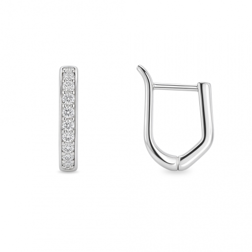 Silver earrings
