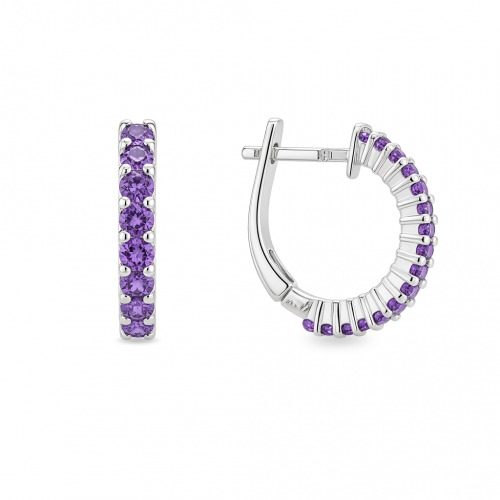 Silver earrings