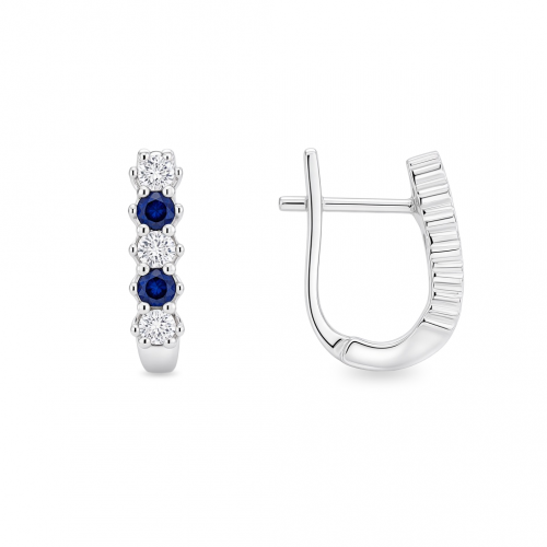 Silver earrings