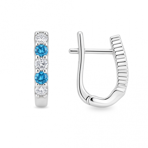 Silver earrings