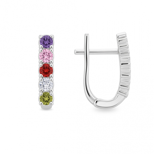 Silver earrings