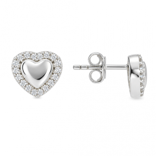 Silver earrings