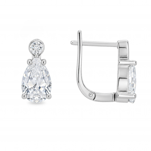 Silver earrings