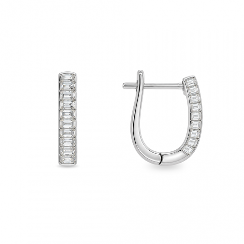 Silver earrings