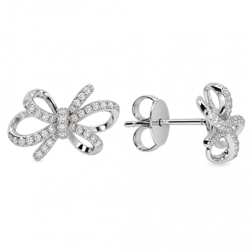 Silver earrings