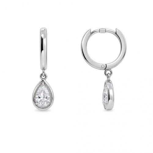 Silver earrings