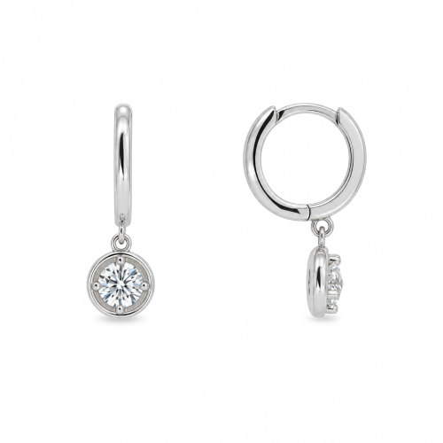 Silver earrings
