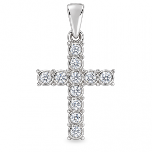 Silver Pendant ,,Cross