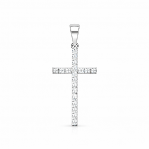 Серебряный кулон ,,Крестик