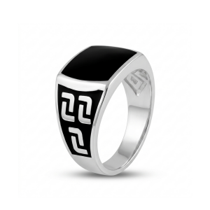 Men’s silver ring