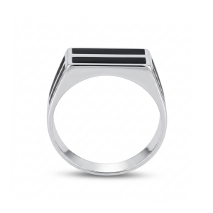 Men’s silver ring