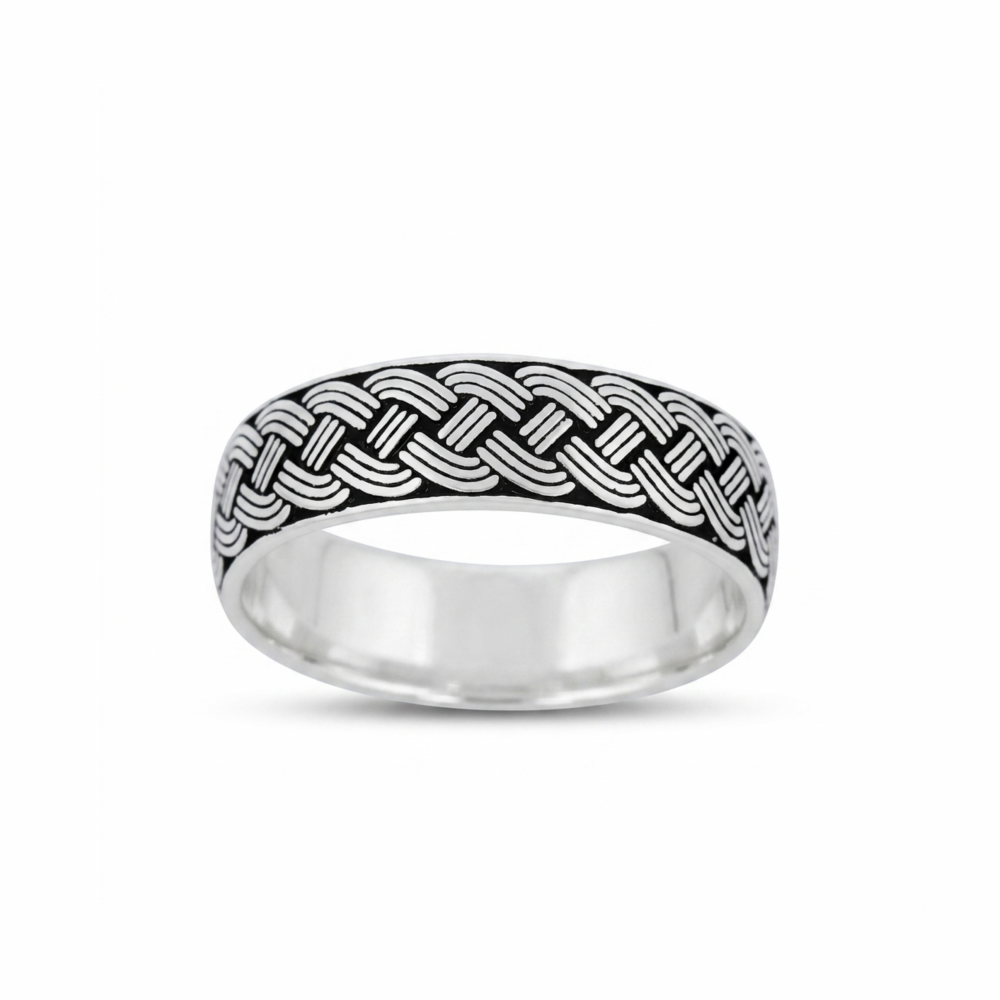 Men’s silver ring