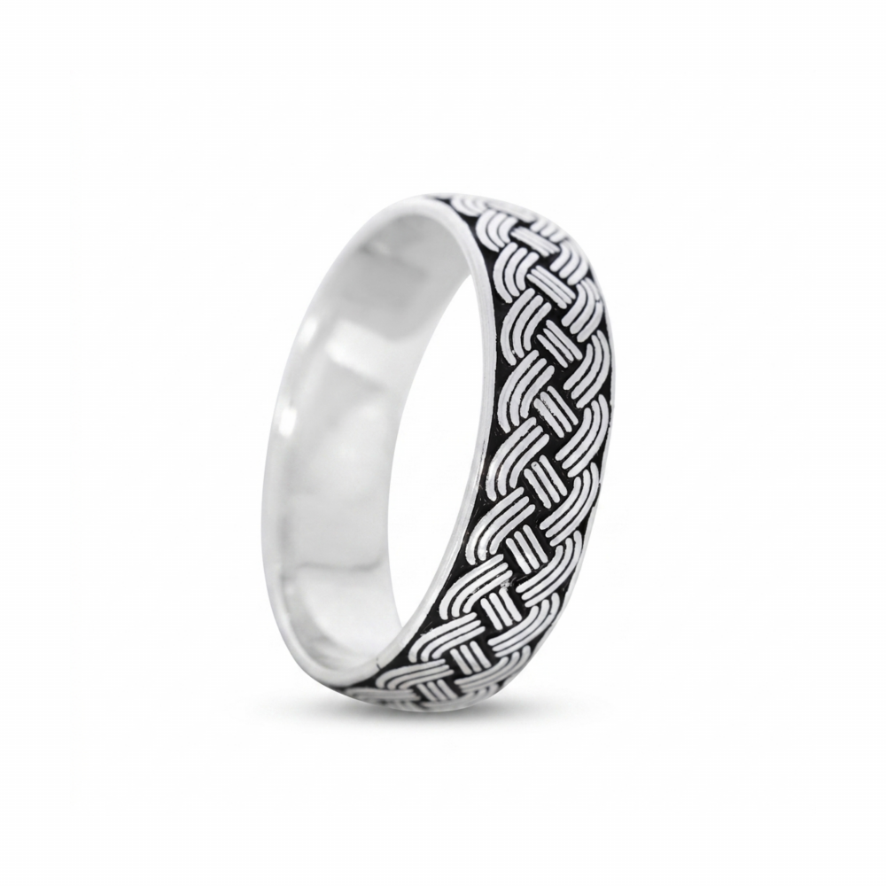 Men’s silver ring