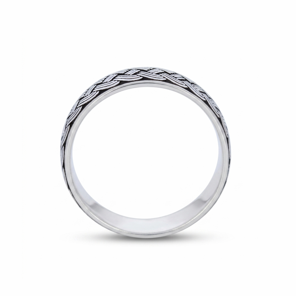 Men’s silver ring