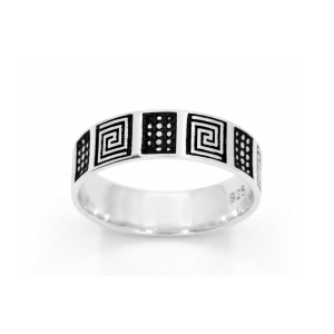 Men’s silver ring