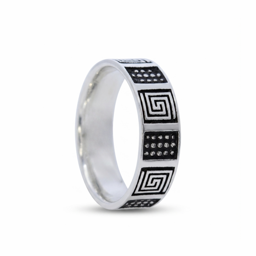 Men’s silver ring